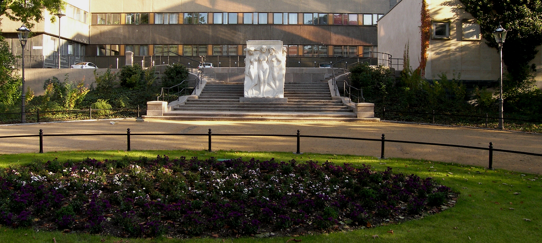 Die Klingertreppe - Herbst 2011, hier noch ohne
