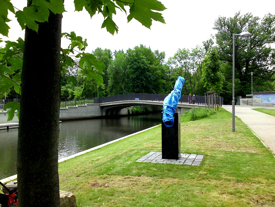 Schreberbrücke am 7. Juni 2013